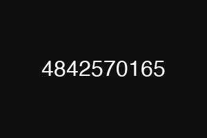 4842570165
