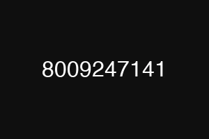8009247141