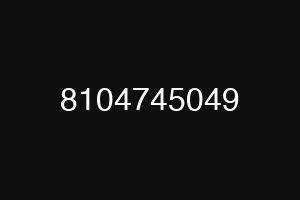 8104745049