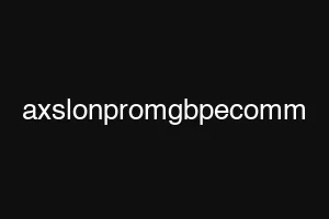 axslonpromgbpecomm