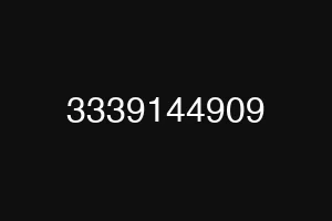 3339144909