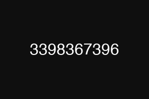 3398367396