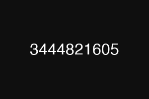 3444821605